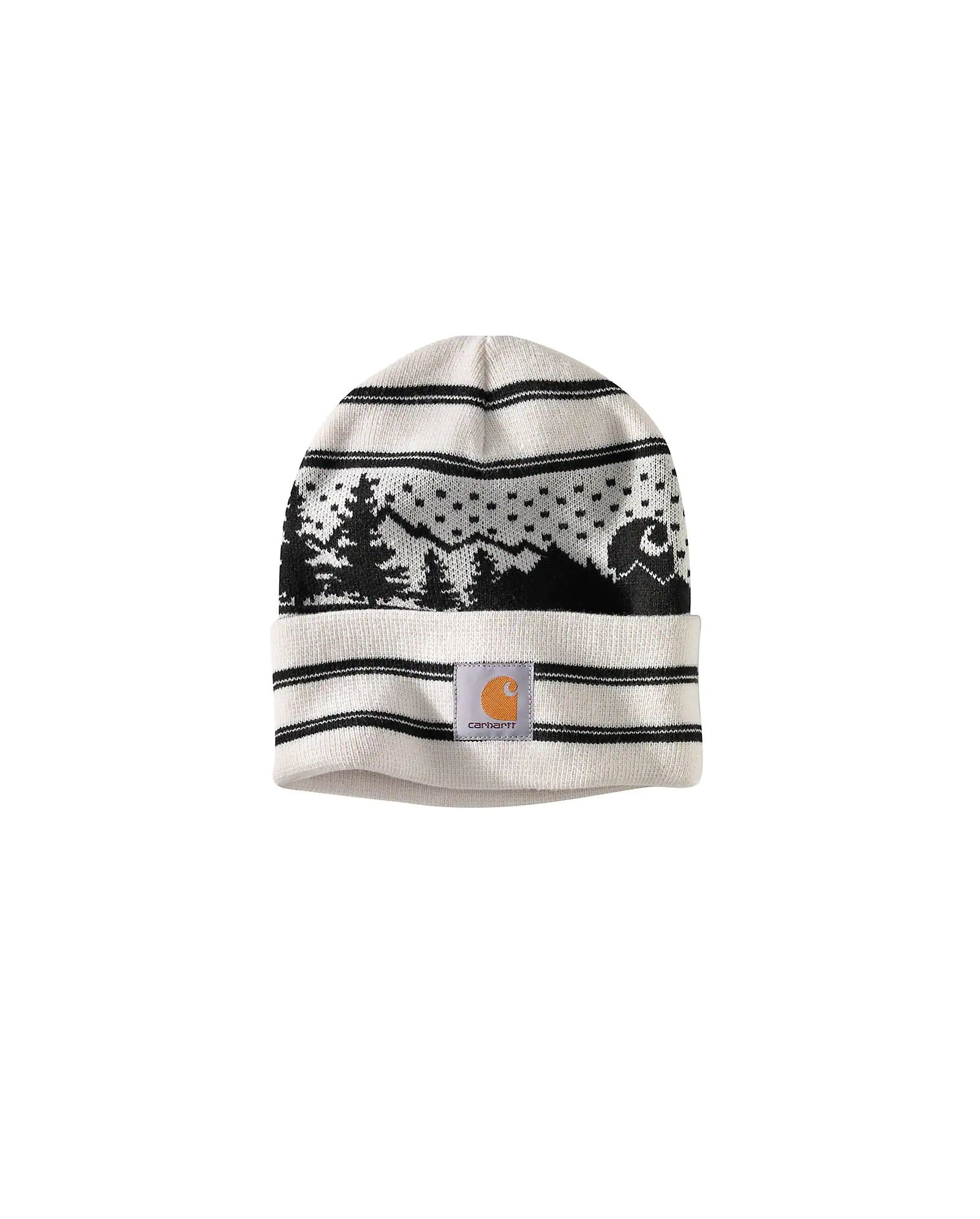 Carhartt WIP Black and White Checker Knit Beanie I033844.K02_1_1400x.jpg?v=  main image 3