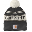 Carhartt® Ladies' Knit Pom Pom Cuffed Beanie