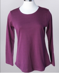 Kerenhart® Ladies' LS Knit Top Wine