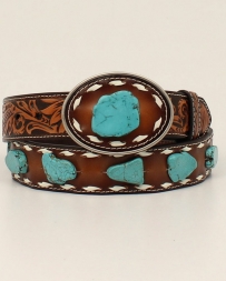 M&F Western Products® Ladies' Turquoise Stone Vintage Belt