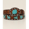 M&F Western Products® Ladies' Turquoise Stone Vintage Belt