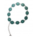 Angel Ranch® Ladies' Turquoise Flower Concho Belt