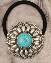 Blazin Roxx® Ladies' Turquoise Concho Hair Tie