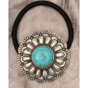 Blazin Roxx® Ladies' Turquoise Concho Hair Tie