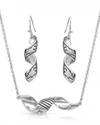 Montana Silversmiths® Ladies' Coiled Thunderstorm Set