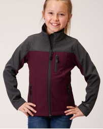 Roper® Girls' Colorblock Bonded Jacket