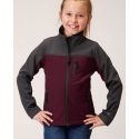 Roper® Girls' Colorblock Bonded Jacket