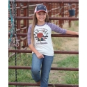 Cruel® Girls' Be A Cowgirl Raglan Tee