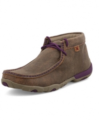 Twisted X® Ladies' D Toe Driving Moc Purple