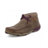 Twisted X® Ladies' D Toe Driving Moc Purple