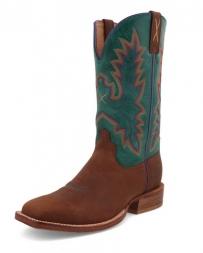 Twisted X® Ladies' 11" Tech X Boot - Cinnamon & Turquoise