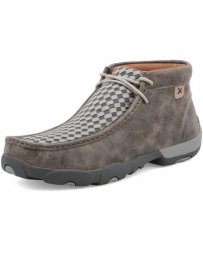 Twisted X® Men's Driving Moc Grey Woven