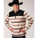 Roper® Men's 1/4 Zip Stripe Sweater