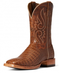 Ariat® Men's RLS Denton Tan Caiman Belly