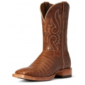 Ariat® Men's RLS Denton Tan Caiman Belly