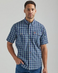 Wrangler® Men's Riggs Foreman SS Plaid