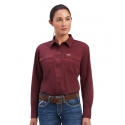 Ariat® Ladies' Rebar Washed Twill Shirt