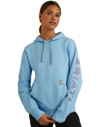 Ariat® Ladies' Rebar Sleeve Logo Hoodie