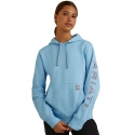 Ariat® Ladies' Rebar Sleeve Logo Hoodie