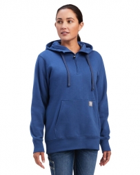 Ariat® Ladies' Rebar Skill Set 1/2 Zip Hoodie