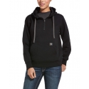 Ariat® Ladies' Rebar Skill Set 1/2 Zip Hoodie