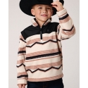 Roper® Boys' 1/4 Zip Striped Sweater