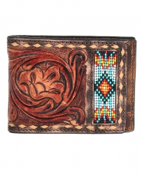 3D Belt Company® Men's Buckstitch Beaded Money Clip