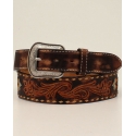M&F Western Products® Men's Buckstitched Beaded Inlay Belt