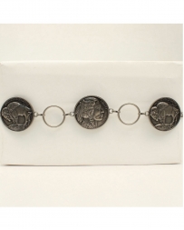 Angel Ranch® Ladies' Buffalo Nickel Chain Belt