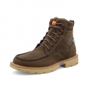 Twisted X® Men's Men's 6" Moc Toe Lace Up Waterproof Boot