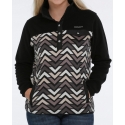 Cinch® Ladies' Chevron Polar Fleece Pullover