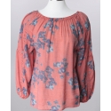 Kerenhart® Ladies' Coral Floral LS Top