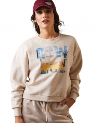 Ariat® Ladies' Cowboy Crew Sweatshirt