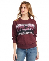 Ariat® Ladies' Desert Ride Crew Sweatshirt