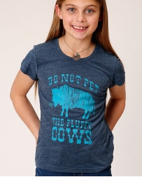 Roper® Girls' Don't Pet Fluffy Cows Tee