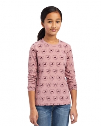 Ariat® Girls' So Love LS Tee