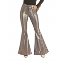Rock and Roll Cowgirl® Ladies' Silver High Rise Bell Bottoms