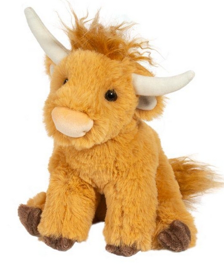 Douglas Cuddle Toys Scottie Mini Highland Cow Fort Brands