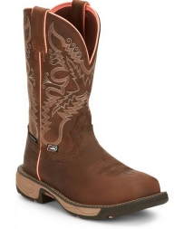 Justin® Original Workboots Ladies' Rush Rural Choc H2O Comp