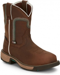 Justin® Original Workboots Ladies' Rush Pine Chocolate H2O Comp