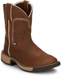 Justin® Original Workboots Ladies' Rush Cedar Brown 8" H2O Sq Toe