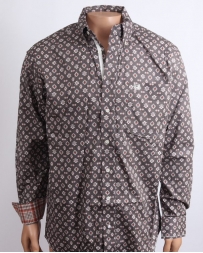 Rough Stock® by Panhandle Slim Men's LS Aztec Geo Print Shirt