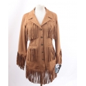 Powder River Outfitters Ladies' Micro Suede Fringe Jacket