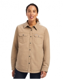 Ariat® Ladies' Rebar Classic Canvas Shacket