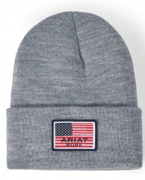 Ariat® Men's Rebar American Flag Beanie