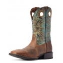 Ariat® Men's Sport Rodeo Loco Brown/Turq