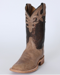 Justin® Ladies' Antique Beige Cowhide Western Boots