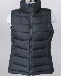 Kerenhart® Ladies' Puffy Black Vest - Plus