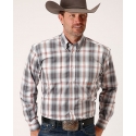 Roper® Men's Amarillo Plaid LS Shirt