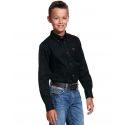 Ariat® Boys' Classic Solid Twill LS Shirt